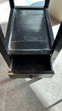 Chinese Black Lacquered Side Cabinet