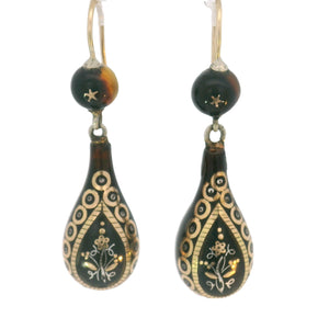 Antique Victorian Pique Earrings