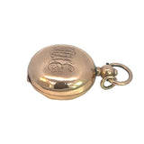 Antique 9ct Rose Gold Sovereign Case