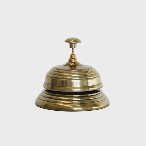 Brass Finish Desk Bell