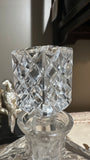 Vintage cut Crystal Decanter