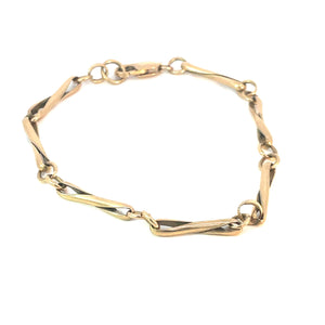 Twist Bracelet in 9ct Yellow Gold