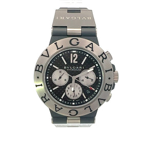 Bvlgari Titanium  Chronograph Watch