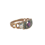 Victorian 15ct Gold Gem Set Ring