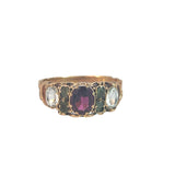 Victorian 15ct Gold Gem Set Ring