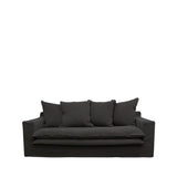 Carbon Slipcover Sofa 2 Seater