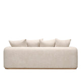 Toffee 3 Seater Curved Sofa