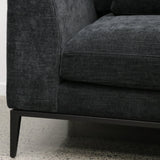 Black 2.5 Seater Sofa