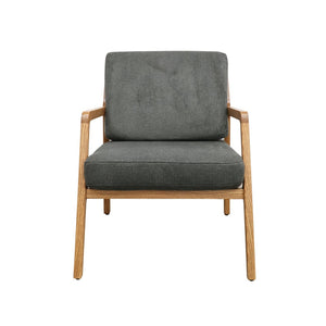 Charcoal Tailored Armchair