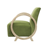 Green Contemporary Armchair