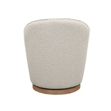 Smart Cream Swivel Armchair