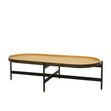 Light Ash Haywood Oval Coffee Table