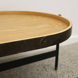 Light Ash Haywood Oval Coffee Table