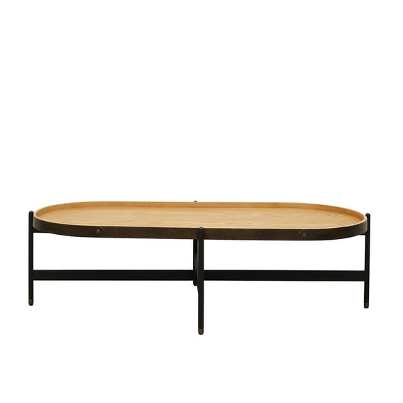 Light Ash Haywood Oval Coffee Table