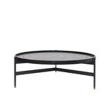 Short Black Haywood Coffee Table