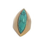 Turquoise Marquise Cut Ring