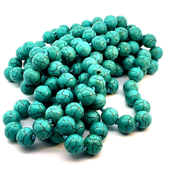 Turquoise Bead Necklace