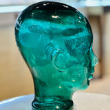 Green Head Glass Art