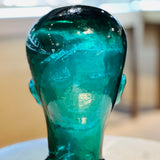 Green Head Glass Art