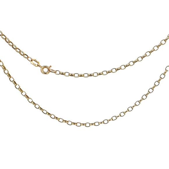 Belcher Chain 9ct Yellow Gold