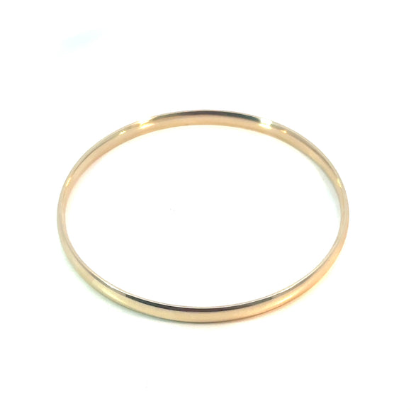 Round Comfort Fit Bangle