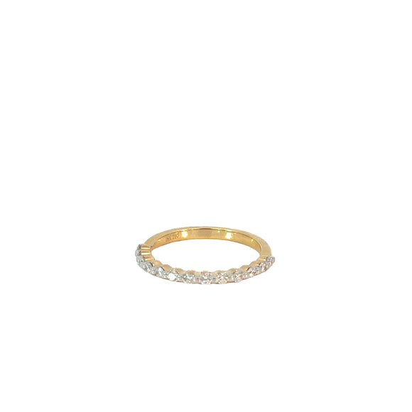 Fine Diamond Band in 18ct Yellow Gold