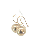 Euroball Earrings in 9ct Yellow Gold