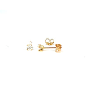 Diamond Stud Earrings in 9ct Yellow Gold - 0.20 carats