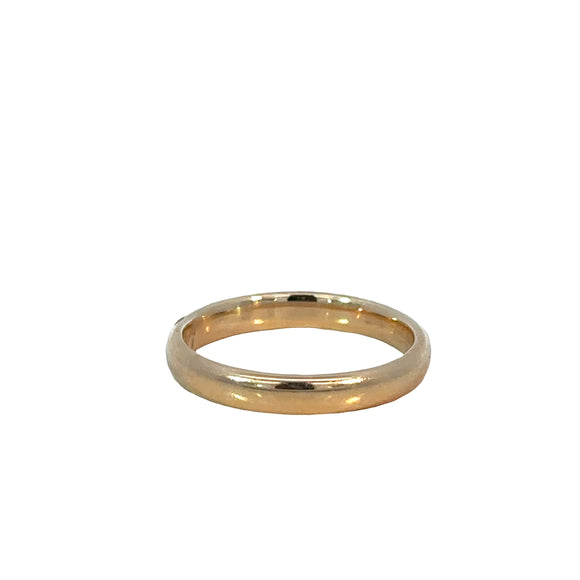 Wedding Band in 18ct Yellow Gold - 2.8mm