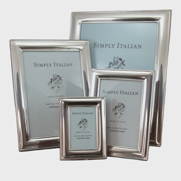 Sterling Silver Plain Frame - Medium