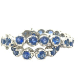 Ceylonese Sapphire Tennis Bracelet - 16.11 carats