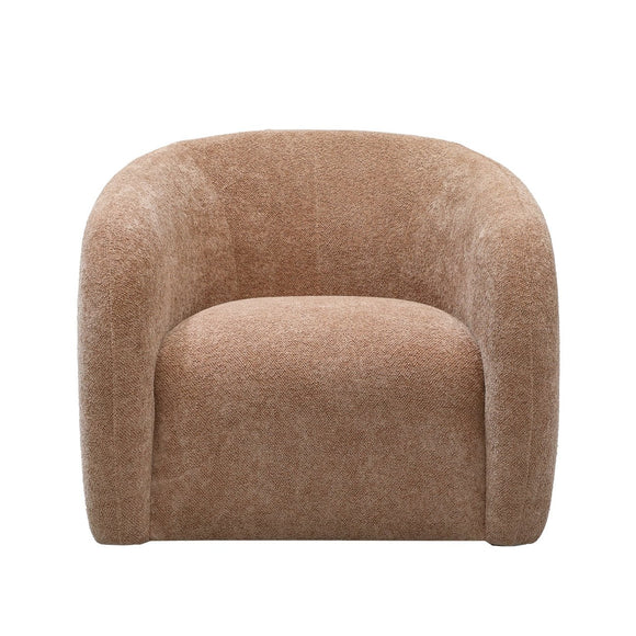 Swivel Occasional Chair - Caramel