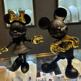 Black and Gold Mickey Mouse Figurine