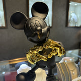 Black and Gold Mickey Mouse Figurine