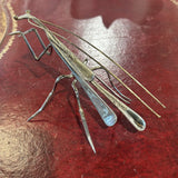 Sterling Silver Praying Mantis Figurine
