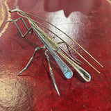 Sterling Silver Praying Mantis Figurine