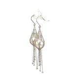 Lavalier South Sea Pearl Encased Drop Earrings