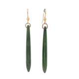 Pounamu Greenstone Drop Earrings