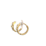 Cartier Style Huggie Earrings