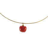 Wire Necklace with Coral  - Tiffany & Co