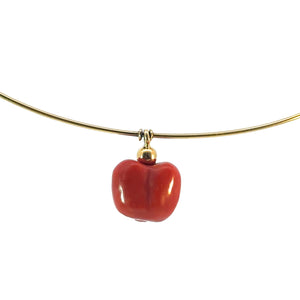 Wire Necklace with Coral  - Tiffany & Co