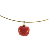 Wire Necklace with Coral  - Tiffany & Co