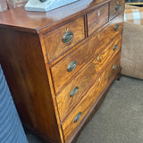 Antique Regency Flame Mahogany Chest