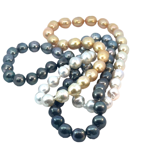Autore Multi Coloured South Sea Pearl Necklace