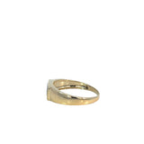 Onyx Oblong  Signet Ring in 9ct Yellow Gold