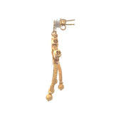 Bespoke 22ct Yellow Gold Drop Earrings