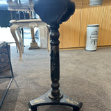 Antique Chinese Chinoiserie Pedestal Table