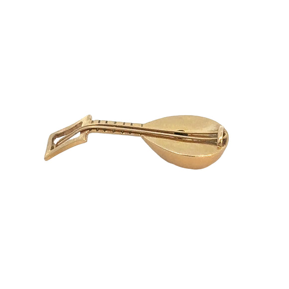 Charm in 18ct Yellow Gold - Mandolin
