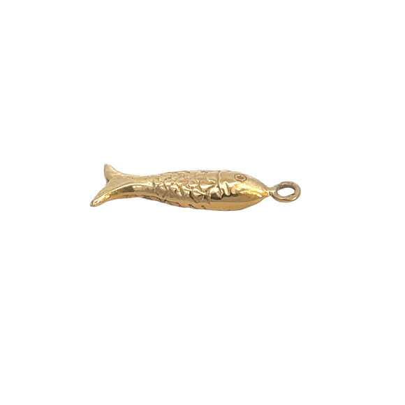 Charm in 18ct Yellow Gold - Fish