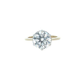 Lab Grown Diamond Solitaire Ring - 4.14 carats IGI Certifcate